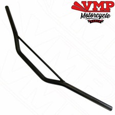 Scrambler Brat Cafe Racer Manubrio Brace Barra Moto Nero 7/8"" 22 mm