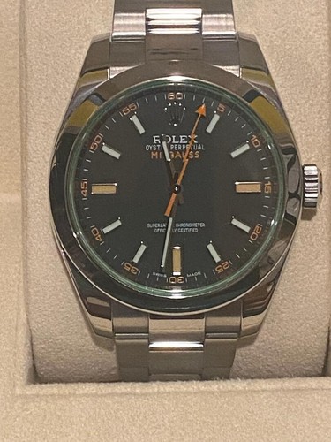Rolex milgauss 116400gv silver - 116400gv,