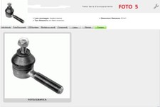 24 TESTINA ESTERNA SCATOLA STERZO DX SX FIAT 124 BN SPIDER 126 500 600 850