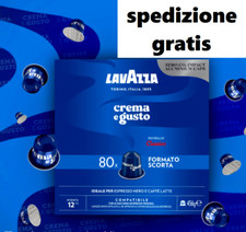240 Capsule Caffè Lavazza Crema e Gusto Classico Alluminio Compatibili Nespresso