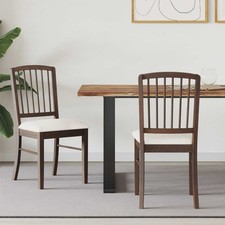 Sedie da pranzo 2 pcs Legno di