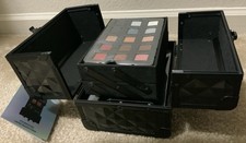 Scatola trucco nera set