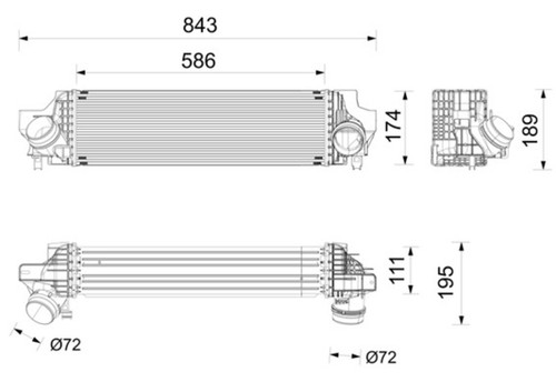Intercooler premium line mahle - premium,
