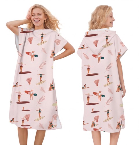 Poncho surf asciugatura - poncho,