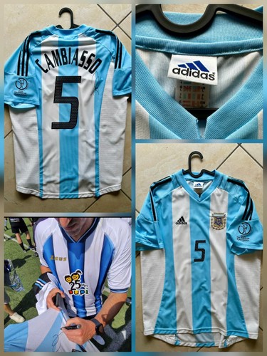 Maglia calcio argentina 2002 - calcio,