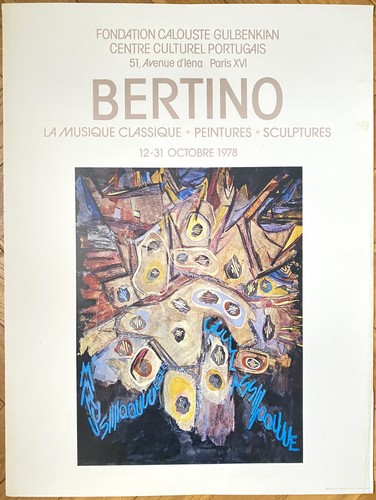 Bertino poster originale arte - poster,