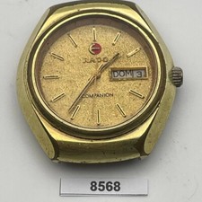 OROLOGIO DA UOMO PROJECT TO FIX RADO COMPANION ORO CUSCINO AUTOMATICO SPEDIZIONE EU 8568