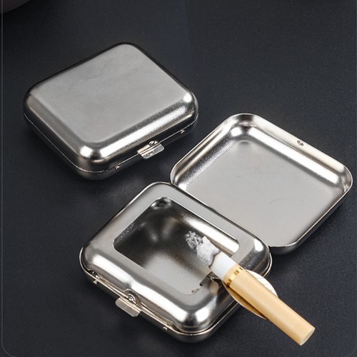 Posacenere portatile acciaio - posacenere,