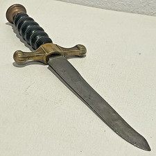 TAGLIACARTE / TAGLIABUSTE ANTICO in BRONZO - PUGNALE - inizio NOVECENTO