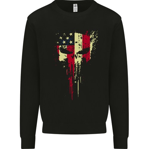 Felpa jumper uomo - jumper, skull