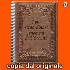 libro antico di magia pratica stregoneria occultismo esoterismo paranormale     