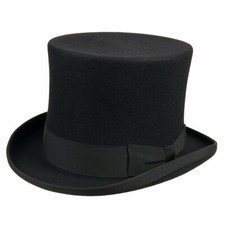 CAPPELLO CILINDRO IN PURO FELTRO DI LAPIN