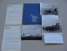 Cartella stampa Aeritalia F 104 G Starfighter G 222 trasporto 