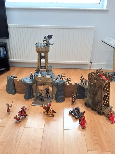 Schleich grande castello - , con