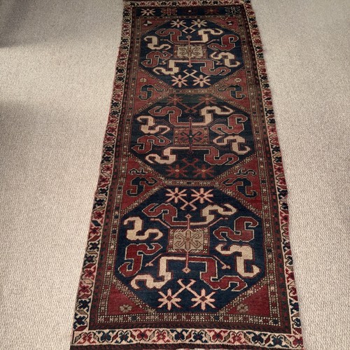Antico tappeto caucasico - , a