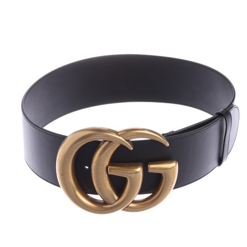 Cintura gucci nera ottima - cintura,