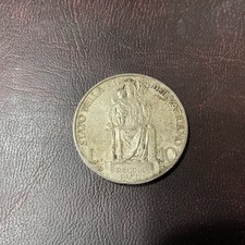 10 Lire 1930 Città del Vaticano, Maria, Regina della Pace, Pio XI, moneta argento