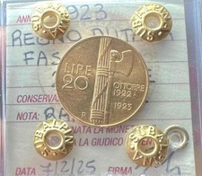 MONETA ORO REGNO D'ITALIA 20
