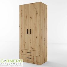 Armadio 2 ante con cassetti