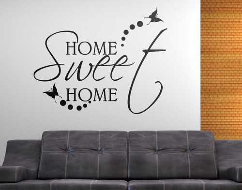 Wall stickers home sweet - stickers,