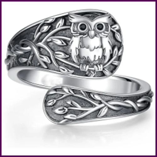 Anillo cuchara con - de,