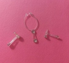 Set Gioielli (Collana e orecchini) Barbie Crystal, Pink And Pretty Anni 80