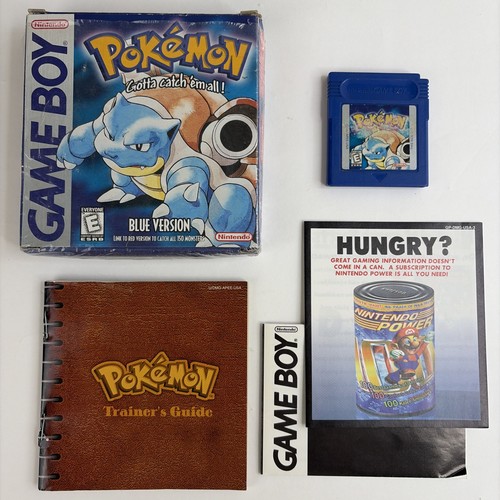 Pokemon versione blu scatola - pokemon,