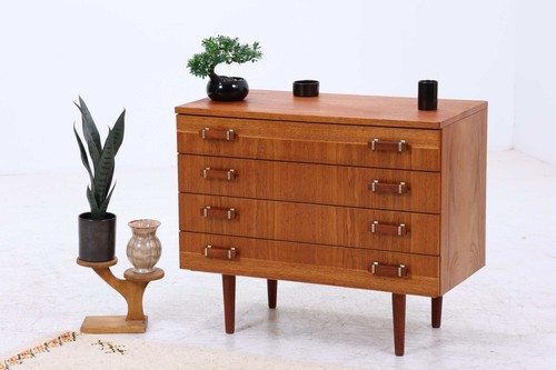 Comò vintage teak con 4 - comò, in