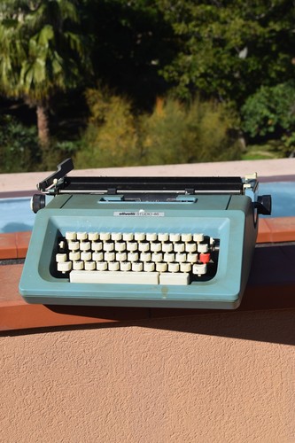 Macchina scrivere olivetti - macchina,