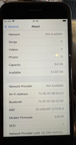 Iphone 64gb sbloccato nero - 64gb,