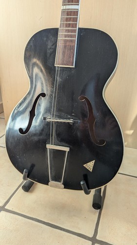 Vintage voss archtop guitar - voss,