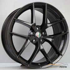 4 CERCHI IN LEGA ORIGINALI ALFA STELVIO TROFEO 8.50x20 DARK