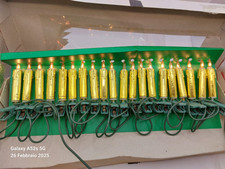 luci Di natale vintage 20 Candele Da Interno 19 Funzionanti