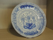 Vecchio  Piatto Cinese in porcellana blue & White
