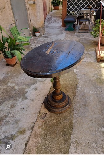 Tavolo rotondo antico - tavolo,