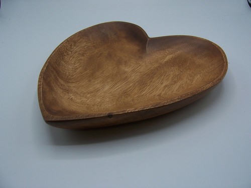 Piatto legno cuore acacia