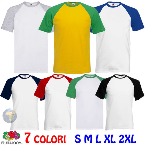 Shirt baseball uomo fruit of - baseball,