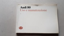 Audi 80 1989 manuale uso libretto originale auto italiano