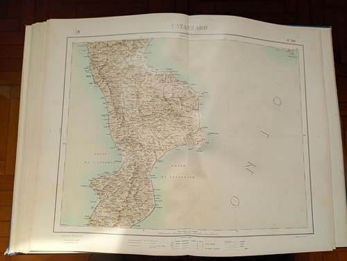 Carta geografica del - carta, regno