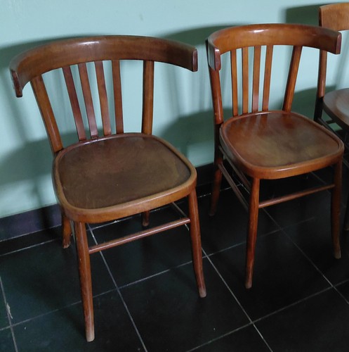 Coppia sedie stile thonet anni - sedie,