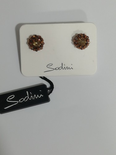 Orecchini sodini con cristalli - orecchini,