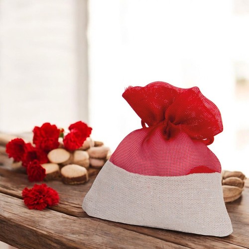 Sacchetti portaconfetti rosso - sacchetti,