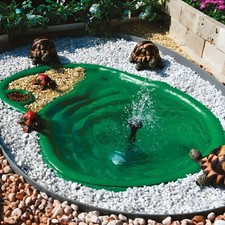  Laghetto Ninjia per Tartarughe Litri 210 cm 185x108x32