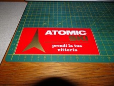 ADESIVO STICKER VINTAGE KLEBER sci ski atomic ski prendi la tua vittoria 