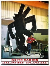 KEITH HARING 1995 POSTER CANE