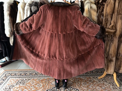 Cappotto visone visone rasato