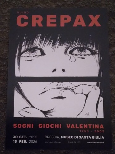 Cartolina crepax sogni - sogni, giochi