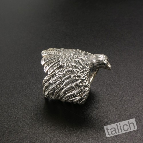 Anello biker argento sterling
