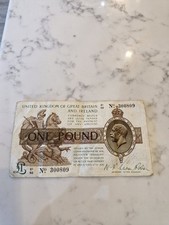 Antica banconota una - da,