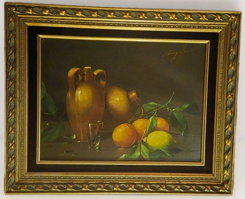 Dipinto olio vintage - , originale